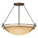 Presidio Tryne Large Semi-Flush in Bronze - 124442-SKT-05-SS0054 by Hubbardton Forge