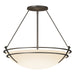 Presidio Tryne Large Semi-Flush in Dark Smoke - 124442-SKT-07-GG0054 by Hubbardton Forge