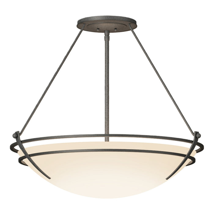 Presidio Tryne Large Semi-Flush in Natural Iron - 124442-SKT-20-GG0054 by Hubbardton Forge