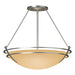 Presidio Tryne Large Semi-Flush in Vintage Platinum - 124442-SKT-82-SS0054 by Hubbardton Forge