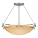 Presidio Tryne Large Semi-Flush in Sterling - 124442-SKT-85-SS0054 by Hubbardton Forge