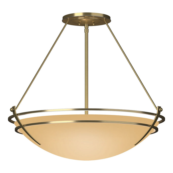 Presidio Tryne Large Semi-Flush in Modern Brass - 124442-SKT-86-SS0054 by Hubbardton Forge