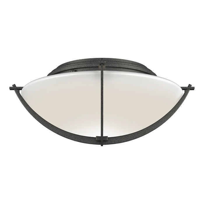 Compass Flush Mount in Natural Iron - 124550-SKT-20-GG0098 by Hubbardton Forge