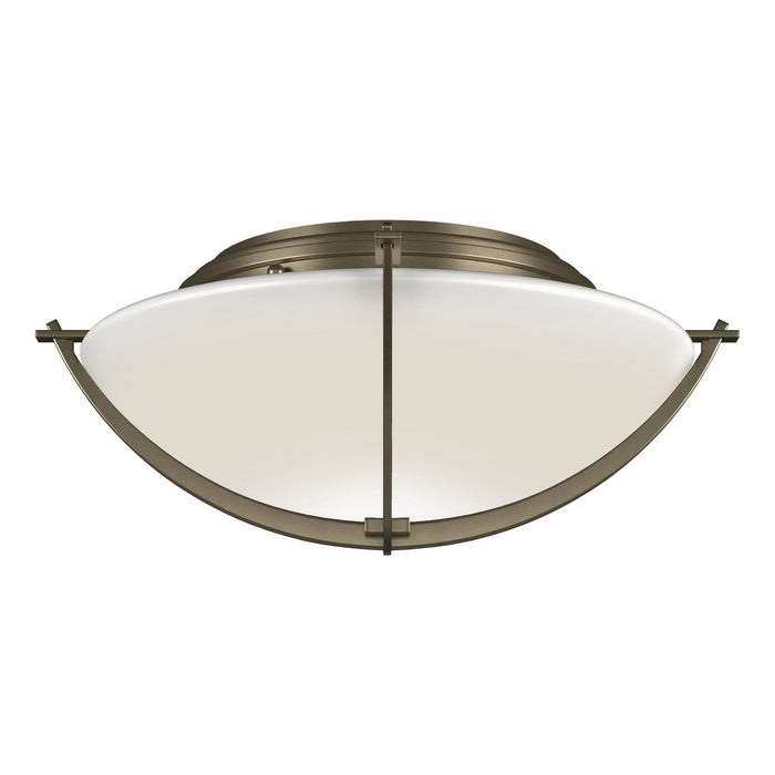 Compass Flush Mount in Soft Gold - 124550-SKT-84-GG0098 by Hubbardton Forge