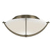 Compass Flush Mount in Soft Gold - 124550-SKT-84-GG0098 by Hubbardton Forge