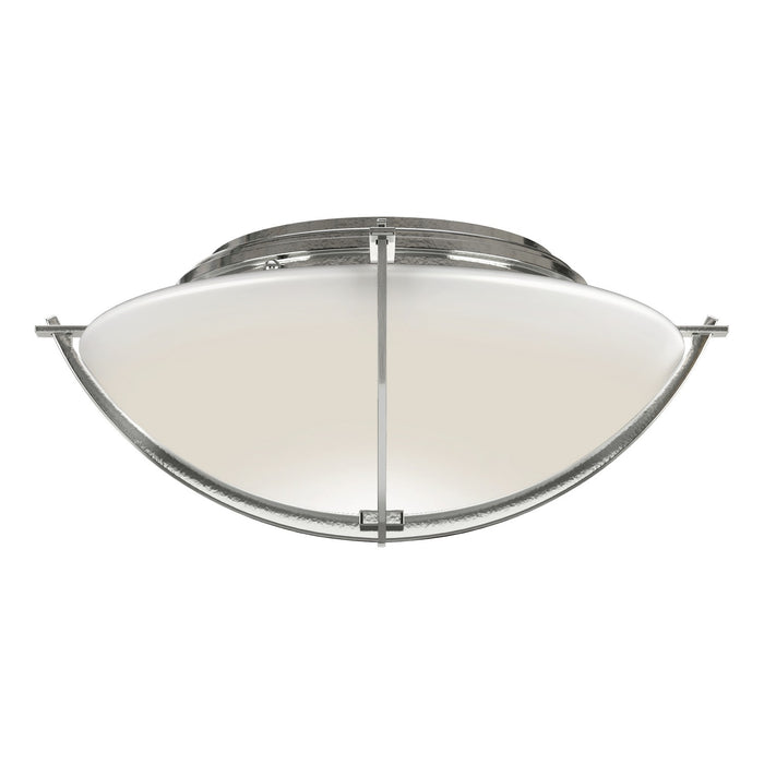 Compass Flush Mount in Sterling - 124550-SKT-85-GG0098 by Hubbardton Forge