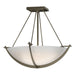 Compass Small Semi-Flush in Soft Gold - 124555-SKT-84-GG0020 by Hubbardton Forge