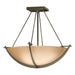 Compass Small Semi-Flush in Soft Gold - 124555-SKT-84-SS0020 by Hubbardton Forge