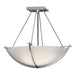 Compass Small Semi-Flush in Sterling - 124555-SKT-85-GG0020 by Hubbardton Forge