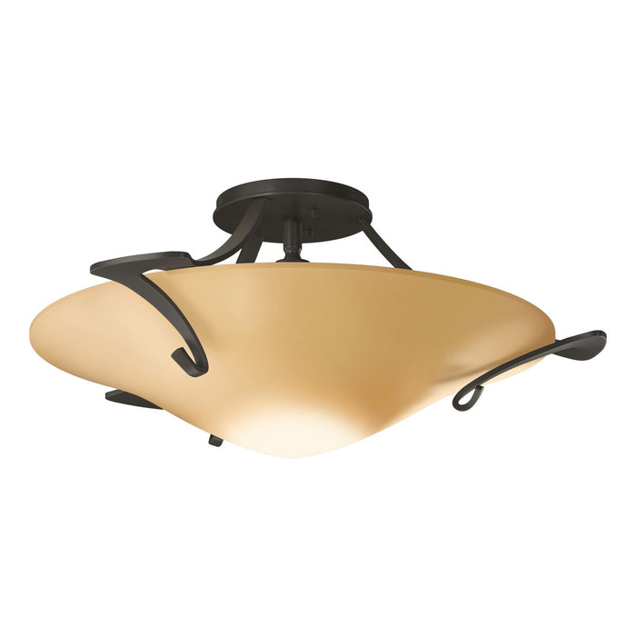 Antasia Semi-Flush in Dark Smoke - 124710-SKT-07-SS0243 by Hubbardton Forge