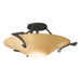 Antasia Semi-Flush in Dark Smoke - 124710-SKT-07-SS0243 by Hubbardton Forge