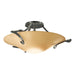 Antasia Semi-Flush in Sterling - 124710-SKT-85-SS0243 by Hubbardton Forge