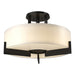 Axis Semi-Flush in Black - 126403-SKT-10-GG0216 by Hubbardton Forge