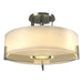 Axis Semi-Flush in Sterling - 126403-SKT-85-GG0216 by Hubbardton Forge