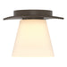 Wren Flush Mount in Bronze - 126601-SKT-05-GG0242 by Hubbardton Forge