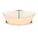 Bento Semi-Flush Mount in Bronze - 126620-SKT-05-SH1999 by Hubbardton Forge