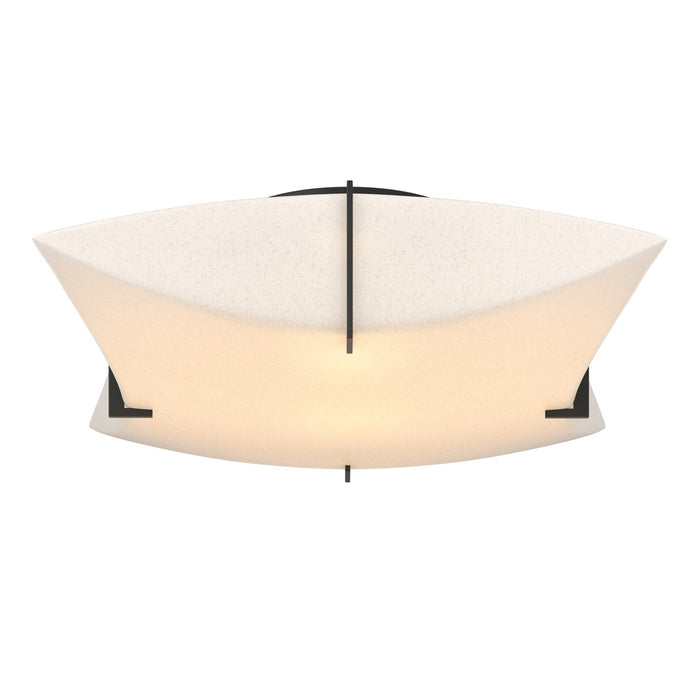 Bento Semi-Flush Mount in Black - 126620-SKT-10-SH1999 by Hubbardton Forge