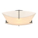 Bento Semi-Flush Mount in Black - 126620-SKT-10-SH1999 by Hubbardton Forge