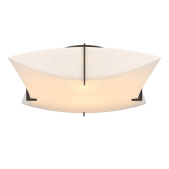 Bento Semi-Flush Mount in Oil Rubbed Bronze - 126620-SKT-14-SH1999 by Hubbardton Forge