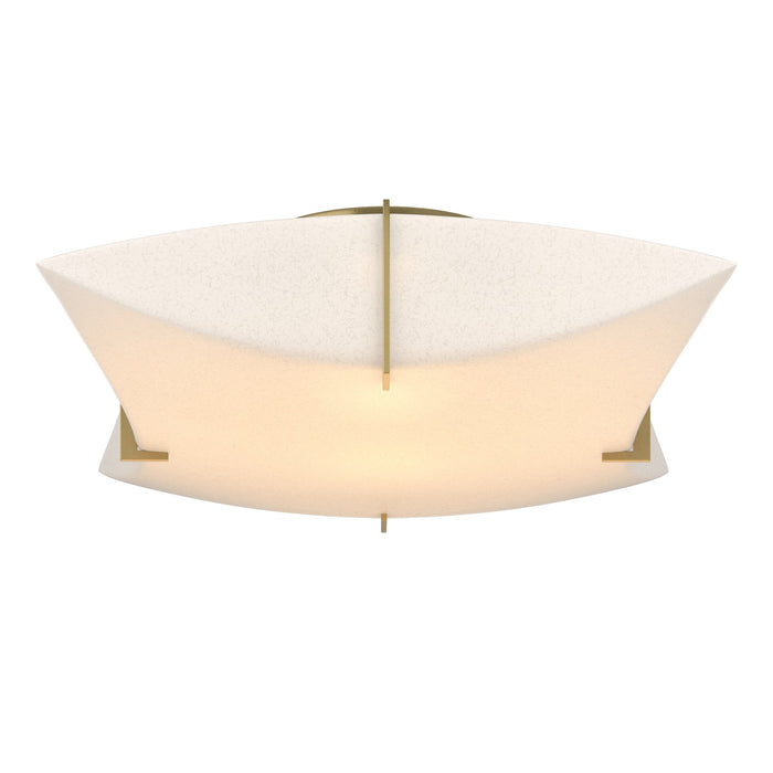 Bento Semi-Flush Mount in Modern Brass - 126620-SKT-86-SH1999 by Hubbardton Forge