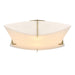 Bento Semi-Flush Mount in Modern Brass - 126620-SKT-86-SH1999 by Hubbardton Forge