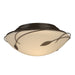 Forged Leaves Flush Mount in Bronze - 126709-SKT-05-GG0098 by Hubbardton Forge