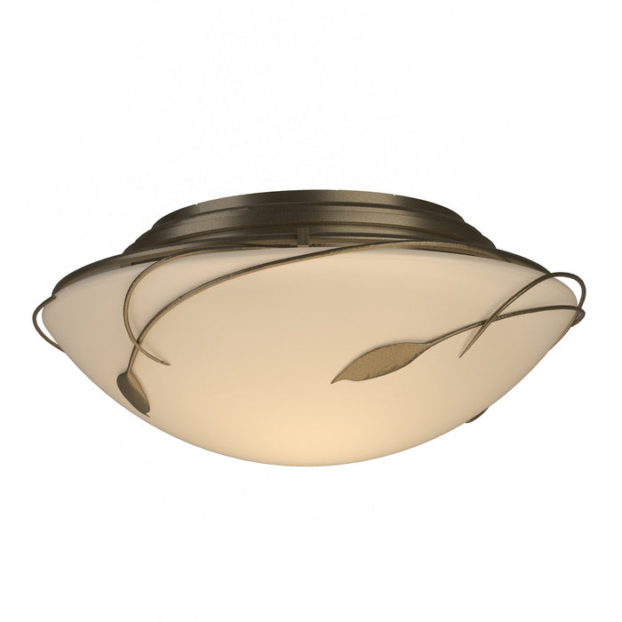 Forged Leaves Flush Mount in Soft Gold - 126709-SKT-84-GG0098 by Hubbardton Forge