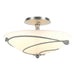 Forged Leaves Semi-Flush in Vintage Platinum - 126712-SKT-82-GG0048 by Hubbardton Forge