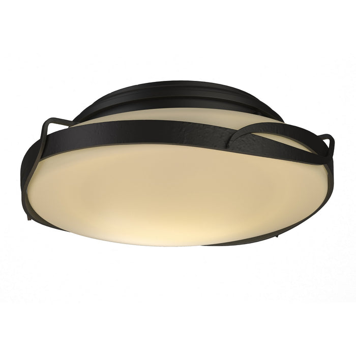 Flora Flush Mount in Black - 126740-SKT-10-GG0097 by Hubbardton Forge