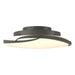 Flora LED Flush Mount in Natural Iron - 126742-LED-20-GG0437 by Hubbardton Forge