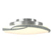 Flora LED Flush Mount in Vintage Platinum - 126742-LED-82-GG0437 by Hubbardton Forge