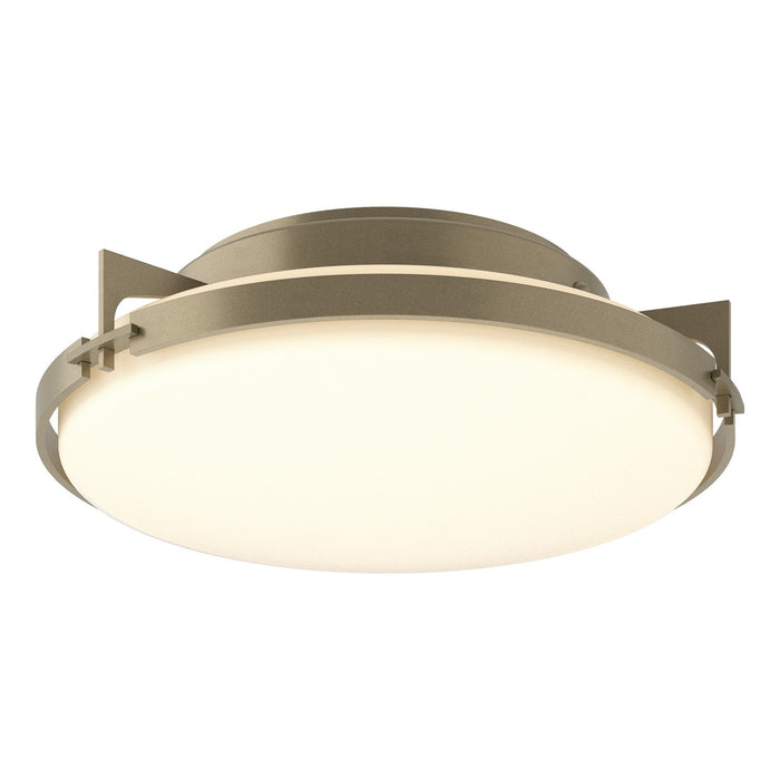 Metra Flush Mount in Soft Gold - 126745-SKT-84-GG0097 by Hubbardton Forge