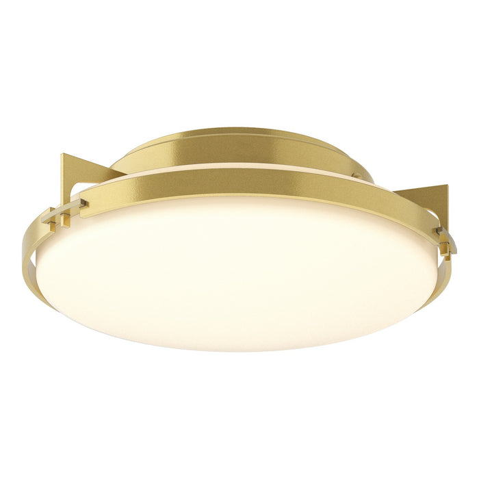 Metra Flush Mount in Modern Brass - 126745-SKT-86-GG0097 by Hubbardton Forge