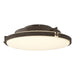 Metra LED Flush Mount in Bronze - 126747-LED-05-GG0437 by Hubbardton Forge