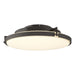 Metra LED Flush Mount in Oil Rubbed Bronze - 126747-LED-14-GG0437 by Hubbardton Forge