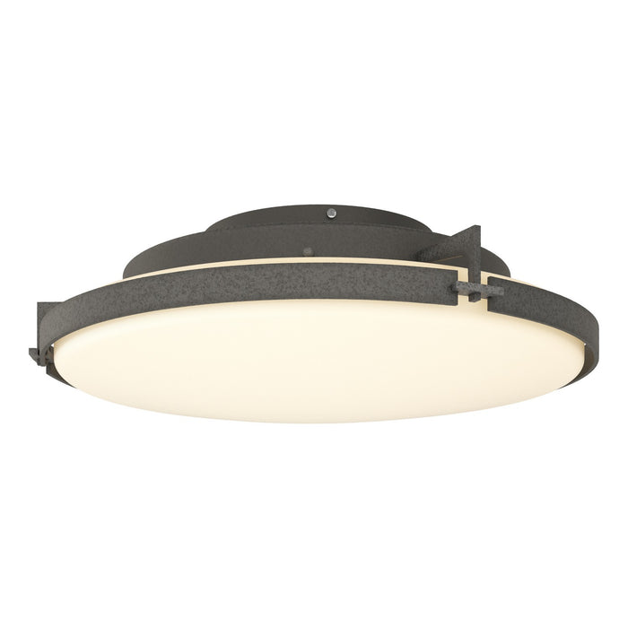 Metra LED Flush Mount in Natural Iron - 126747-LED-20-GG0437 by Hubbardton Forge