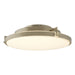 Metra LED Flush Mount in Soft Gold - 126747-LED-84-GG0437 by Hubbardton Forge