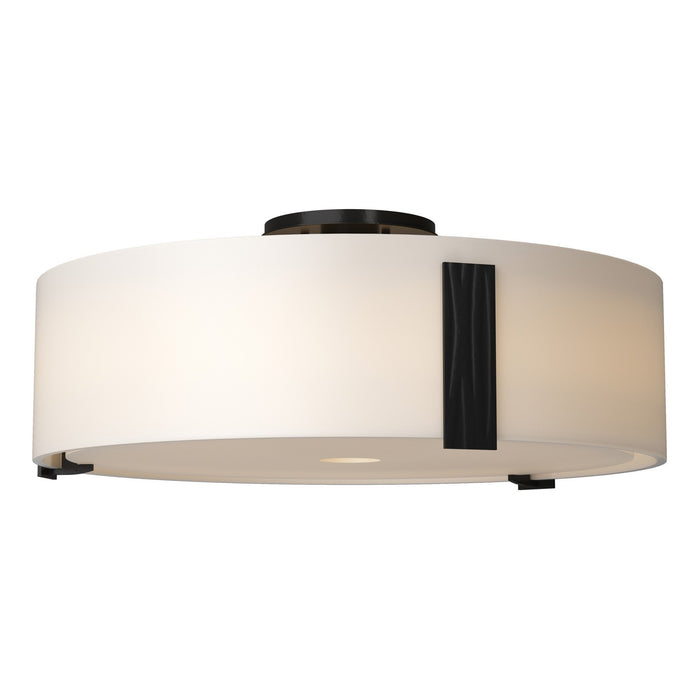 Impressions Large Semi-Flush in Black - 126751-SKT-10-GG0216 by Hubbardton Forge