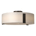 Impressions Large Semi-Flush in Oil Rubbed Bronze - 126751-SKT-14-GG0216 by Hubbardton Forge