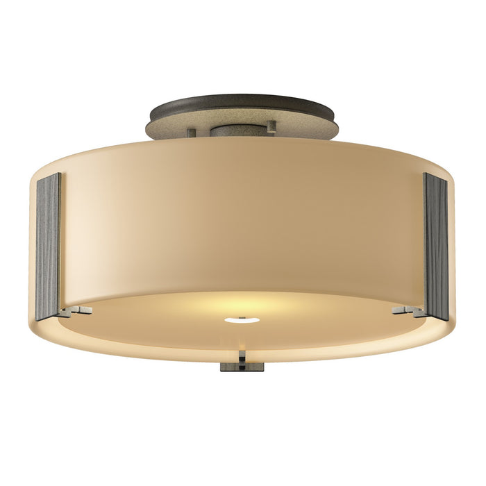 Impressions Semi-Flush in Natural Iron - 126753-SKT-20-GG0218 by Hubbardton Forge