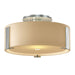 Impressions Semi-Flush in Vintage Platinum - 126753-SKT-82-GG0218 by Hubbardton Forge