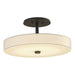 Disq LED Semi-Flush in Oil Rubbed Bronze - 126803-LED-14-SH1971 by Hubbardton Forge