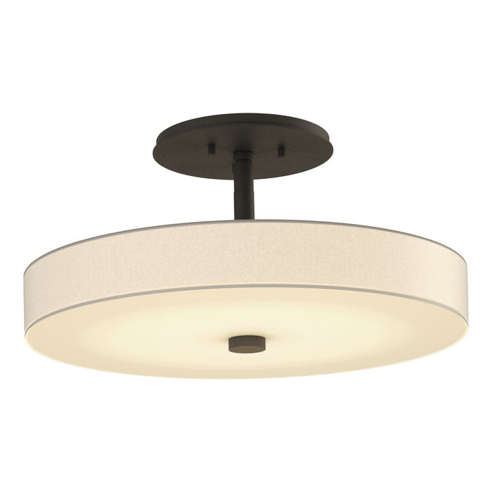 Disq LED Semi-Flush in Natural Iron - 126803-LED-20-SH1971 by Hubbardton Forge