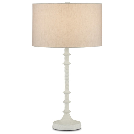 6000-0868 - Gallo 1-Light Table Lamp in Gesso White by Currey and Company