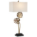 6000-0881 - Heirloom 1-Light Table Lamp in Antique Brass & Black by Currey and Company