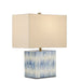 6000-0887 - Nadene 1-Light Table Lamp in Blue & White by Currey and Company