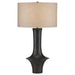 6000-0888 - Silvestri 1-Light Table Lamp in Black by Currey and Company