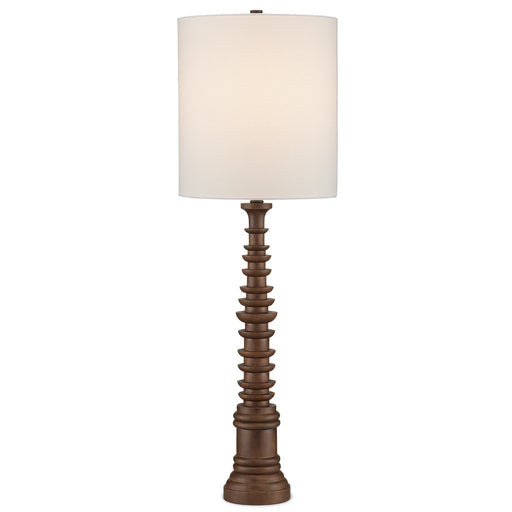 6000-0897 - Phyllis Morris 1-Light Table Lamp in Natural by Currey and Company