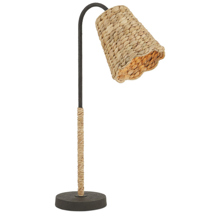 6000-0901 - Suzanne Duin 1-Light Table Lamp in Natural & Black by Currey and Company