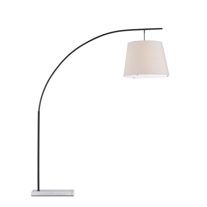 8000-0127 - Cloister 2-Light Floor Lamp in Oil Rubbed Bronze & White by Currey and Company